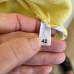 Only Yellow cashmere sweater. Made in Italy. Dry Clean Photo 3