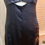 Free People  Satin Cutout Jumpsuit Black Size 8 NWT Photo 9