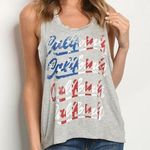 On Twelfth Ontwlfth Gray California Tan Top Photo 0