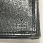 Guccissima Margaux Black Calfskin Leather Continental Wallet - Preowned Photo 10