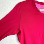 Nike  Pro Dri-Fit Top Women's L Pink Magenta Hypercool Base Layer Vented Training Photo 3