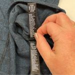 Athleta Harmony Hoodie Sweatshirt Ribbed Stretch Blue Heather Womens Size XS Photo 8