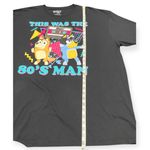 Bluey "This Was The 80's Man" Black Graphic T Photo 4