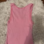 SKIMS  Pink Tank Top Cotton Rib Photo 1