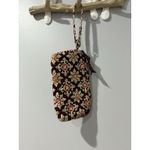 Vera Bradley  Retired Medallion Shoulder Tote Burgundy Lunch‎ Bag Wristlet Photo 12