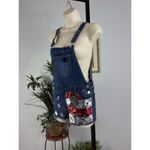 Justice Junior 14 Bib Romper Festival Art To Wear Artsy Colorful Y2K Boho Photo 2