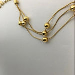 P&Y 3 Strand Ball‎ Necklace Photo 1