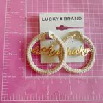 Lucky Brand Lucky 🍀 brand earrings Photo 4