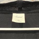 Soma  Women’s Black Cascade Open Front Cardigan Sweater Size XS Photo 2