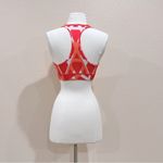 Adidas Coral Climalite Techfit Athletic Bra Size Medium Photo 4