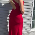 Lulus Red Evening Gown Photo 6