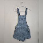 Anthropologie Pilcro Denim Micro Overalls Photo 3