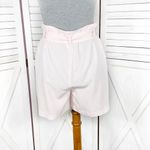 Elle Tie Waist High Rise Shorts Blush Pink 6 Paperbag Photo 5