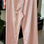 Victoria's Secret  vintage Blush Satin pajama Pants Photo 0