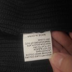 Black Ribbed knit long sleeve Sweater/Top Size XL Photo 10