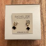 Rachel Zoe NWT  Sterling Silver Clover Earrings Photo 2
