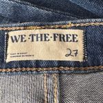 We The Free  People SZ 27 Beacon Slim Crop Jeans Mid-Rise Stretch Pockets Blue Photo 8