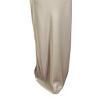 BHLDN  Cali Satin Cowl Neck Midi Slip Dress Champagne Anthropologie Women Size 14 Photo 3