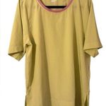 Lands End Women's Top Size L/T Lightweight Moisture Wicking Side Vents Drop Hem Size L Photo 0