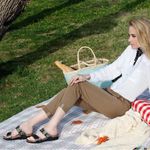 Naot Ashley Rhinestone slide sandals leather burgundy patent 42 11 Red Photo 8