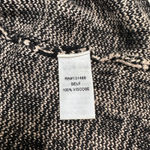 FATE Sweater L | Black Ivory Geometric | Mock Neck | 100% Viscose | MSRP $64 Size L Photo 7