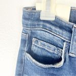 L'Agence L’AGENCE Dean Mid Rise Slim Straight Five Pockets Blue Denim Jeans, Size 24 Photo 9