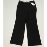Charter Club  Trouser Dress Pants With‎ Belt Black 6 Photo 1