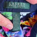 Ralph Lauren Lauren Women's Colorful Floral Button Down Shirt Size PS Photo 5