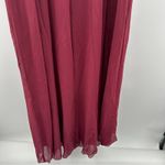 Birdy Grey Birdy‎ Grey Gwennie Chiffon Bridesmaid Maxi Dress in Cabernet Red Sz M NEW Photo 7