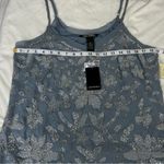 Lane Bryant New NWT  Twinset Cardigan Tank Top Beaded Embellishment Blue 14 16 Photo 12