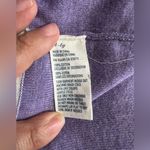 American Eagle  purple and white striped V-neck t-shirt. Photo 4