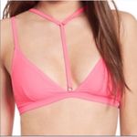 One Teaspoon  Cleopatra bodice strappy bralette bra in Hot Pink NEW XXS CD Photo 2