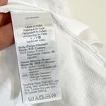 Madewell NWT White Puff-Sleeve Drop-Shoulder Knit Top - Size: Small Photo 5