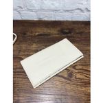 Stone Mountain Cream Crossbody Wallet/Purse Gold Hardware With Check Book Photo 8