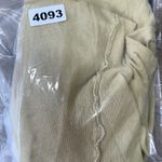 People‎ of leisure, oversized raw hem long sleeve shirt, size medium Yellow Photo 5