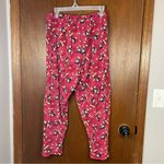 Disney Vintage  Popcorn Red Pajama Pants Size Large/XL Photo 5