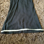 Bisou Bisou NWT bisoi- bisou Michele bohbot black maxi skirt size 6 deadstock Photo 12