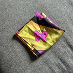 Vintage Andy Warhol Butterfly Print Scarf Photo 8