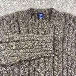 Gap VTG 03 Cable Knit Size M Sweater Lambswool Brown Marled Casual Chunky Casual Photo 0