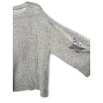 Zadig & Voltaire zadig voltaire XS Pure Cashmere Sweater Knit Metallic Silver Star Elbows Knit Photo 3