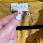 MELLODAY ‎ Large Ruffle Tie-Neck Sleeveless Floral Blouse Top Photo 2