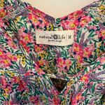 Natural Life  Floral Riley Dress Sz Medium Tiered Babydoll Sleeveless Boho Photo 2