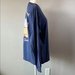 Anna Grace  Long Sleeve Graphic Tshirt Blue Size Large Photo 1