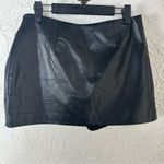 ZARA  | Faux Leather Side Buckle MOTO Mini Skirt NWT Size S Photo 4