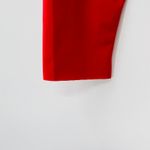 Good American NEW  Low Down Bodysuit Red Black Net Accent Sz 5 US XXL Minimalist Photo 11