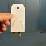 Handmade Colorful  Wooden Parrot Dangle Earrings Photo 1