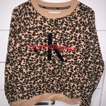 Calvin Klein cheetah crewneck NWT Photo 3
