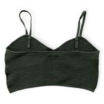 Aerie Womens Green Take Charge Ribbed Corset Top Photo 2