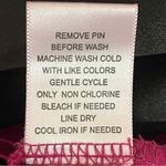 Studio Y Women’s Juniors  Corset Top Pink Black Size Medium Whimsygoth 90’s Photo 7