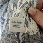 Roller Rabbit  Blue and White Floral Tunic coverup Photo 4